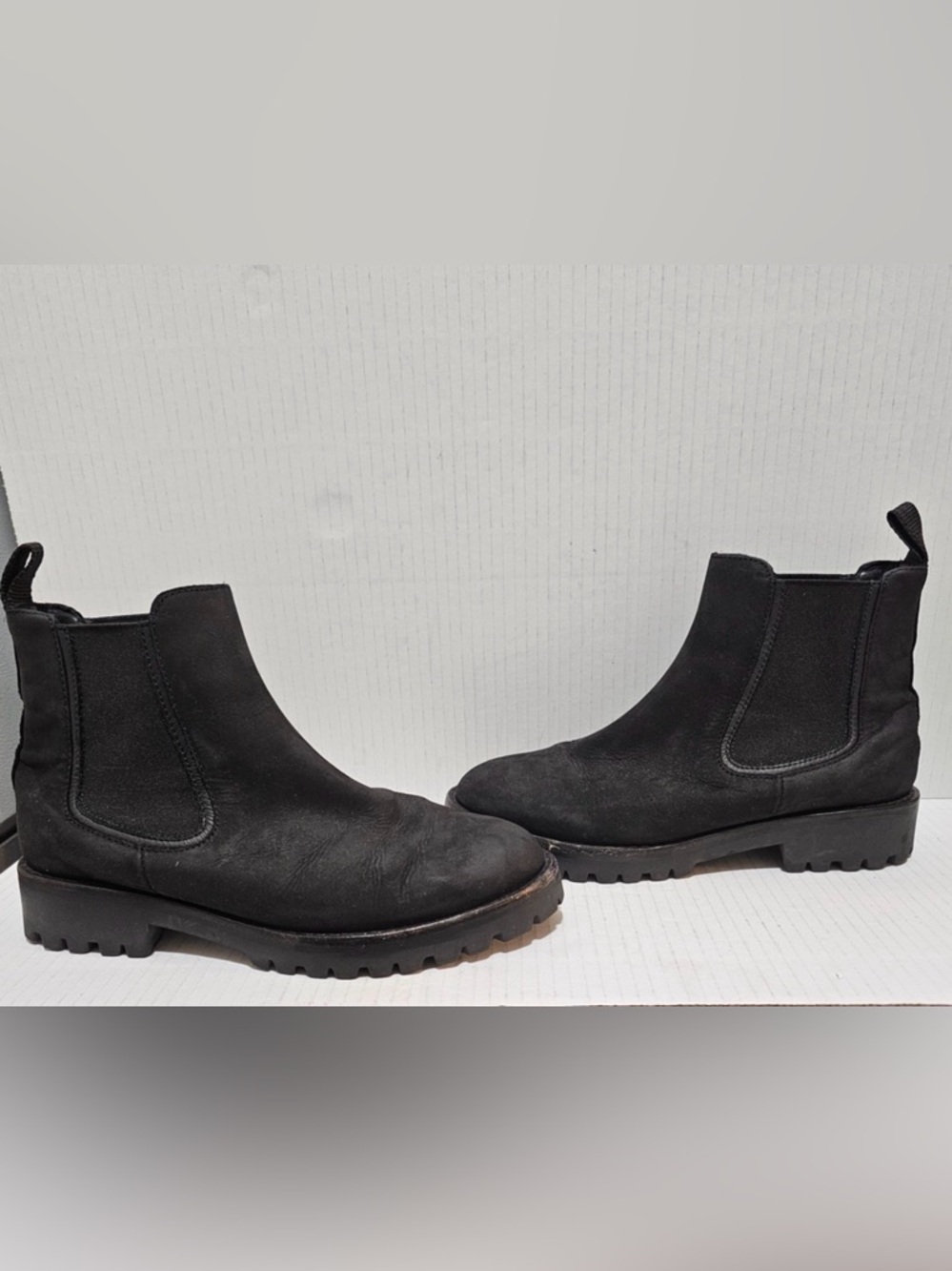 Thursday Boot Company Legend Chelsea Ankle Boots Matte Black Handmade Women's 6